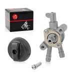 Fuel Shut Off Valve & Knob for Polaris ATVs