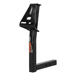24-Inch Trailer Hitch Spare Tire Mount, Black