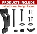 Wall Mount Spare Tire Carrier for Trailers