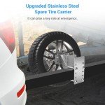 Stainless Steel Spare Tire Carrier for Trailers