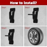 Wall Mount Spare Tire Carrier for Trailers