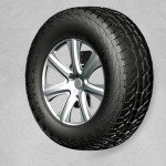 Wall Mount Spare Tire Carrier for Trailers