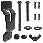 Wall Mount Spare Tire Carrier for Trailers