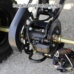 GOOFIT Motorcycle Brake Pads Replacement For 125cc 150cc ATV Dirt Pit Bike Go Kart Quad Bikes Dune Buggy 4 Wheeler