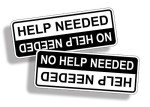 No Help Needed Off-Road ATV Decal Sticker