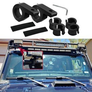LED Light Bar Clamp Mounting Kit for ATVs