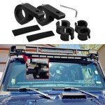 LED Light Bar Clamp Mounting Kit for ATVs