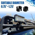 LED Light Bar Clamp Mounting Kit for ATVs