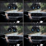 Adjustable 12V Dual Head Car Clip Fan