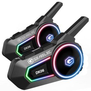 Bluetooth ATV Helmet Headset with FM, 2 Pack