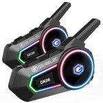 Bluetooth ATV Helmet Headset with FM, 2 Pack