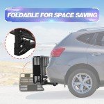 Heavy Duty Folding Trailer Hitch Cargo Carrier