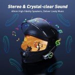 Bluetooth ATV Helmet Headset with FM, 2 Pack