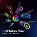 Bluetooth ATV Helmet Headset with FM, 2 Pack