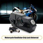ATV Motorcycle Grip Lock Handlebar Security Lock