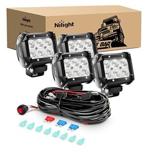 Nilight 4-Inch LED Pods for Off-Road Vehicles