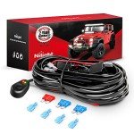 Nilight 16AWG Off-Road LED Light Wiring Kit