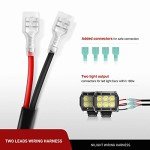 Nilight 16AWG Off-Road LED Light Wiring Kit
