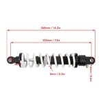 Adjustable 330mm ATV Rear Shock Absorber