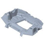 Polaris ATV Rear Cargo Box - Gloss Black