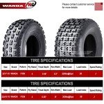 WANDA Full ATV Tire Set for Yamaha Timberwolf
