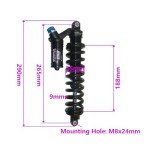 265mm 450lbs Rear Shock for Sur Ron Light Bee