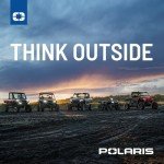 Polaris ATV Rear Cargo Box - Gloss Black