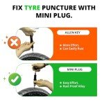 20-Piece Tubeless Tire Repair Kit for ATVs