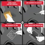 ATV Sidewall Tire Repair Kit with Adhesive