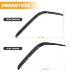 Jeep Wrangler Gladiator JT Off-Road Fender Flares