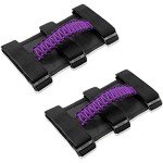 Jeep Wrangler Roll Bar Grab Handles (Purple, 2PCS)