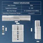 Anderson 50 Amp Quick Connect/Disconnect Plug Kit