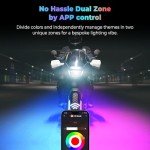 8Pcs RGB Under Glow Kit for ATVs & Motorcycles