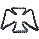 HIAORS 420 Chain 102 Link for ATVs & Bikes