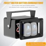 3 Gang Rocker Switch Box for ATV and UTV