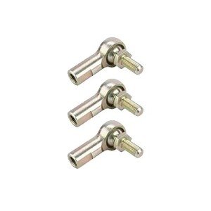 3-Pack Steel 3/8 Inch LH Heim Joint Ends