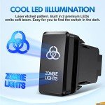 Nilight Zombie Lights Push Button Switch Kit