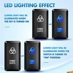 Nilight Zombie Lights Push Button Switch Kit