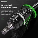 SCITOO Front CV Axle for Honda ATVs