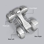 Polaris ATV CV Axle Drive Shaft Assembly Pair