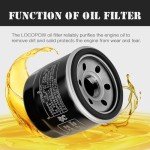 LOCOPOW 138 Oil Filter for Arctic Cat & More