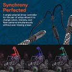 RGB LED Whip Light with Remote for ATVs
