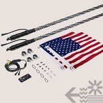 RGB LED Whip Light with Remote for ATVs