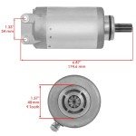 Caltric Starter for Arctic Cat Prowler 700