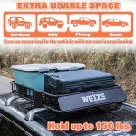 WEIZE Heavy Duty 54" Steel Roof Rack Carrier
