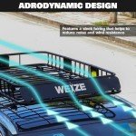 WEIZE Heavy Duty 54" Steel Roof Rack Carrier
