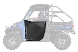 Super ATV Black Doors for Polaris Ranger XP