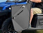 Super ATV Black Doors for Polaris Ranger XP