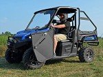Super ATV Black Doors for Polaris Ranger XP