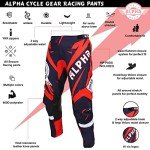 Alpha Cycle Gear Red Racing Pants - Size 34